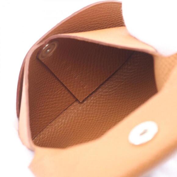 HERMES Brown Leather Wallet - Picture 4 of 6